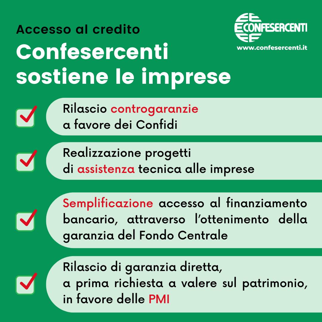 Confesercenti sostiene le imprese !